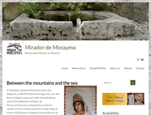 Tablet Screenshot of miradordemorayma.com